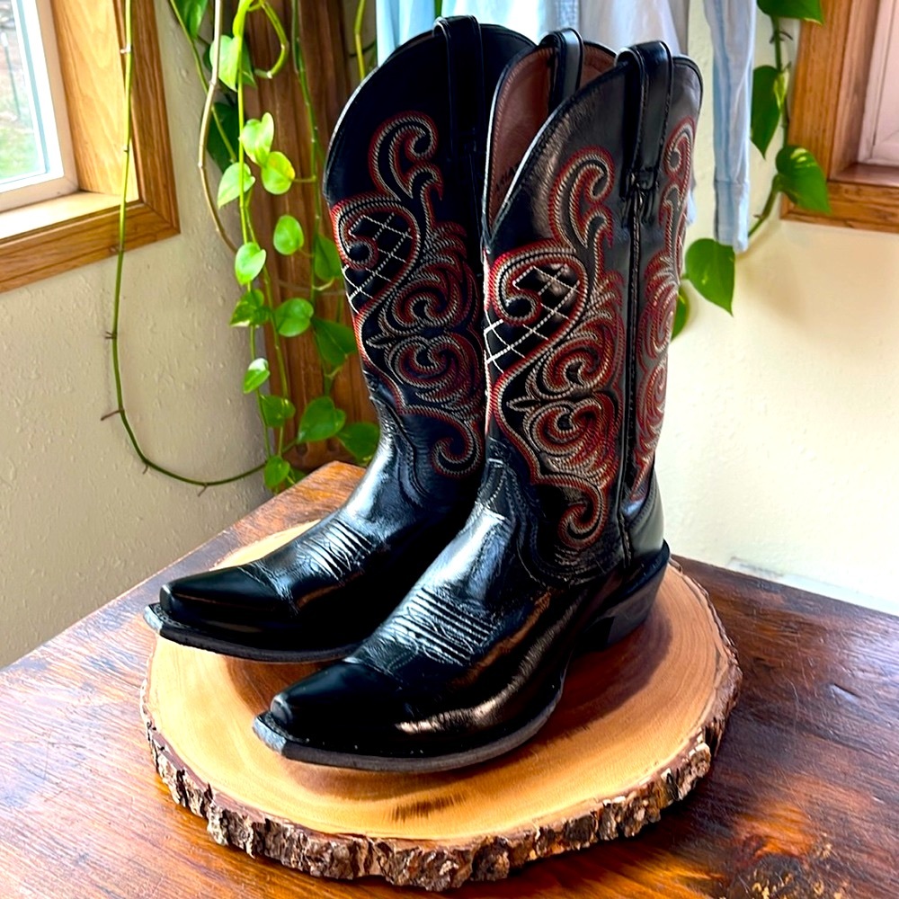 🤩Womens Ariat Square Toe Boots Like NEW!